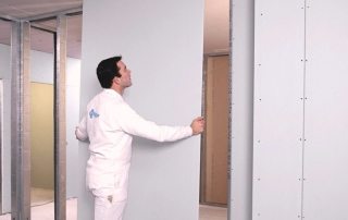 Lakukan sendiri partisi drywall, arahan langkah demi langkah