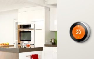 Termostat dengan sensor suhu udara