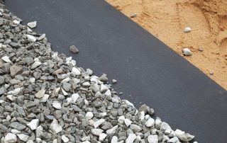 Geotekstil untuk saliran (geotekstil): jenis dan ciri bahan
