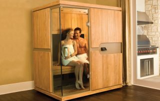 Sauna inframerah: faedah dan keburukan, ciri penggunaan dan cadangan