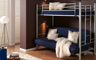 Tempat tidur dengan sofa: keselesaan dan pengoptimuman ruang