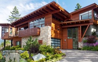 Rumah gaya Chalet: kecanggihan moden seni bina alpine