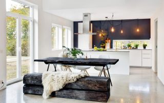 Dapur gaya Scandinavia: estetika memenuhi keselesaan