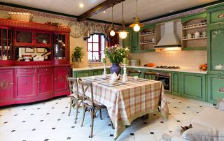 Nhà bếp phong cách Provence: nội thất Địa Trung Hải đơn giản nhưng ấm cúng