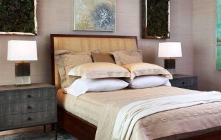 Ukuran meja sisi katil untuk bilik tidur: memilih model yang tepat