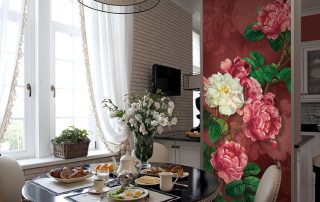 Tulle untuk dapur: langsir ringan dan lapang untuk hiasan tingkap