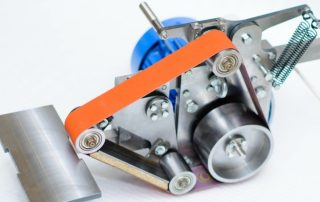Penggiling DIY: lukisan dengan dimensi komponen dan algoritma pemasangan